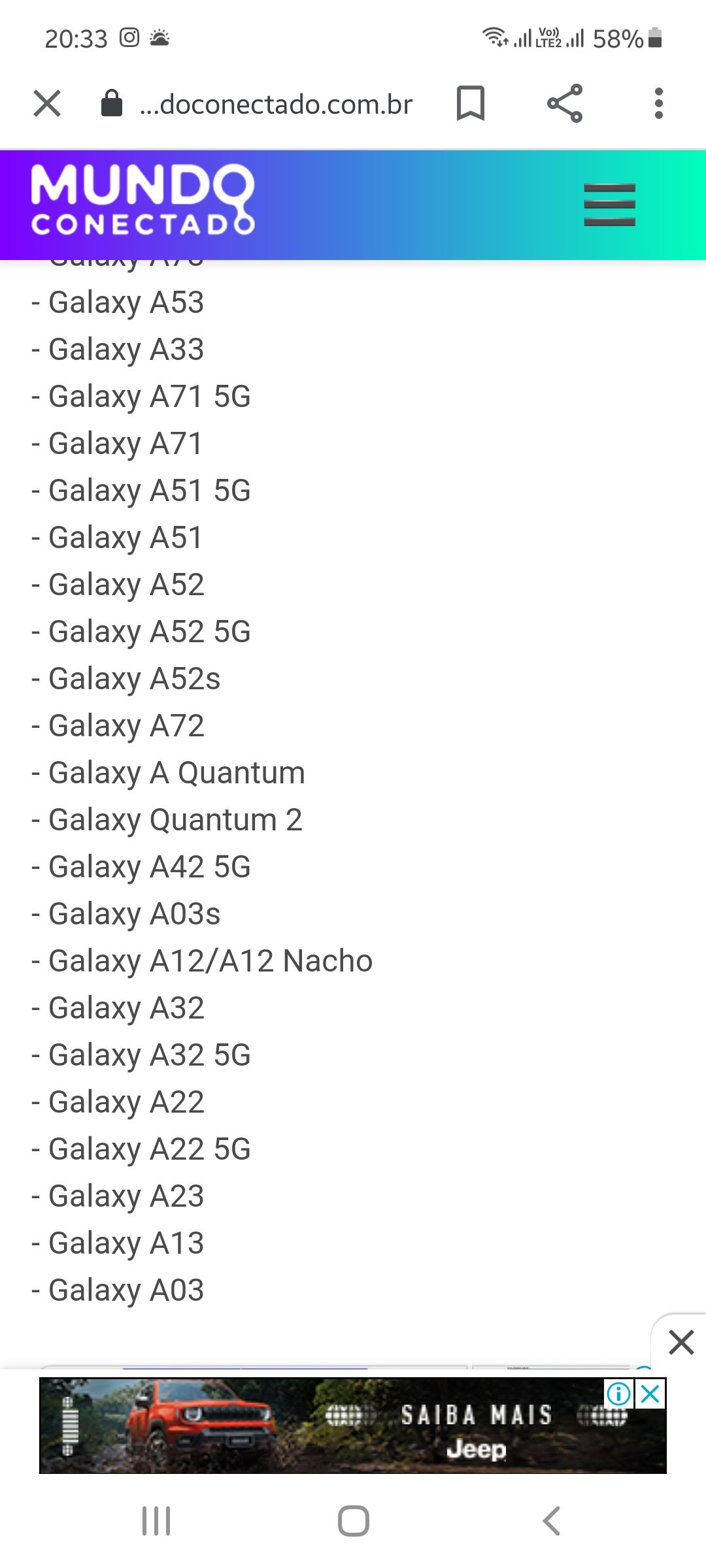 Ja saiu a lista do android 13 - Samsung Members