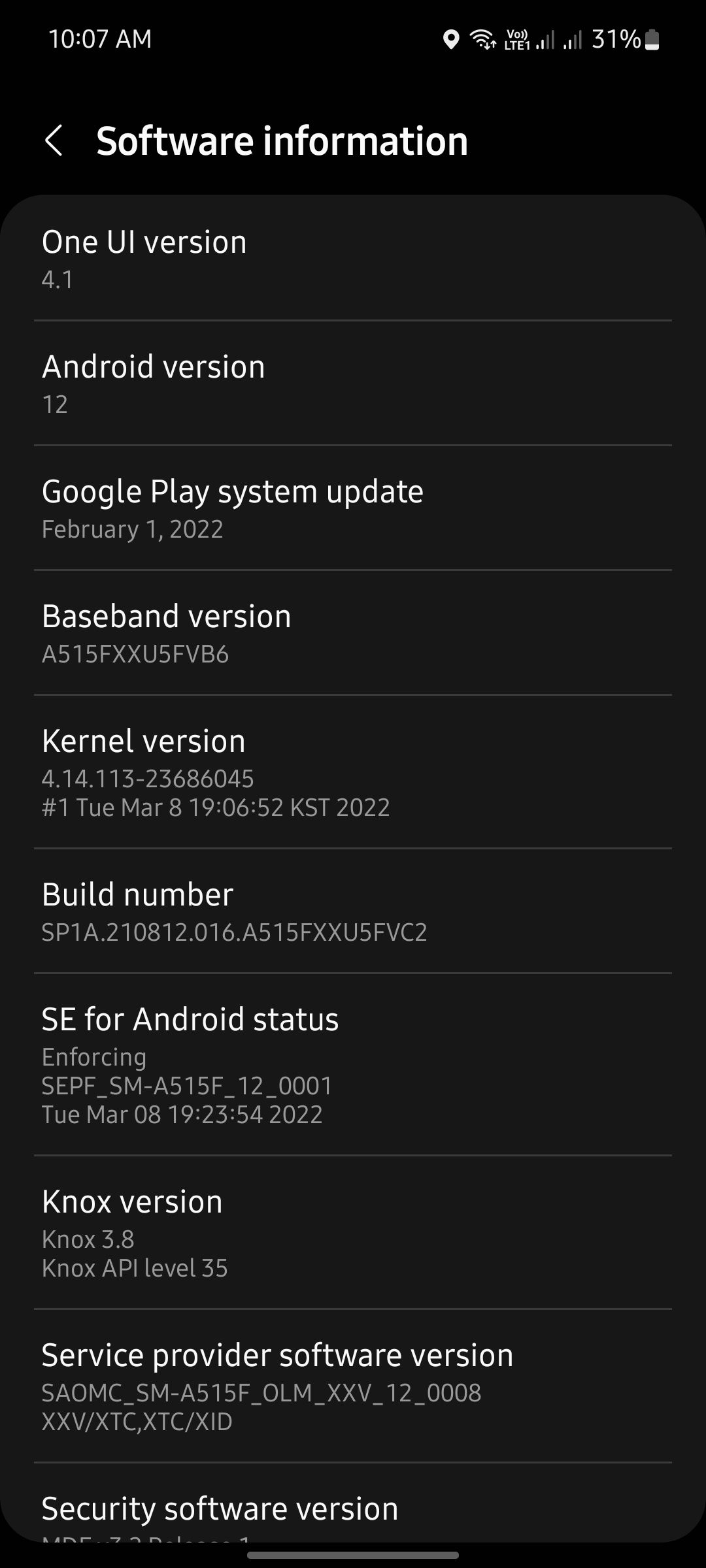 Galaxy A51: One UI 4.1 (Android 12) update - Samsung Members