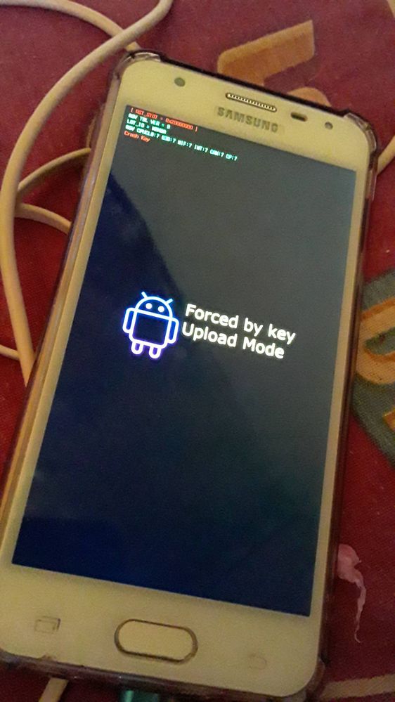 Forced by key Upload Mode - Samsung Members