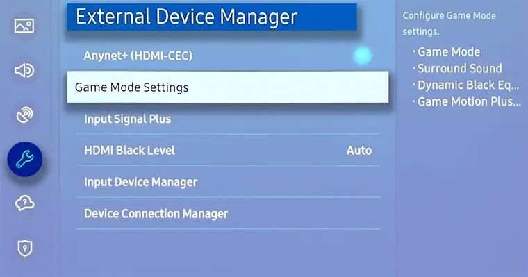 Game Mode Settings On Your Samsung TV Samsung Members