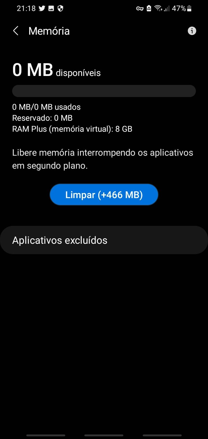 DANDO PONTO FINAL SOBRE A RAM PLUS NO A10S ATIVADA - Samsung