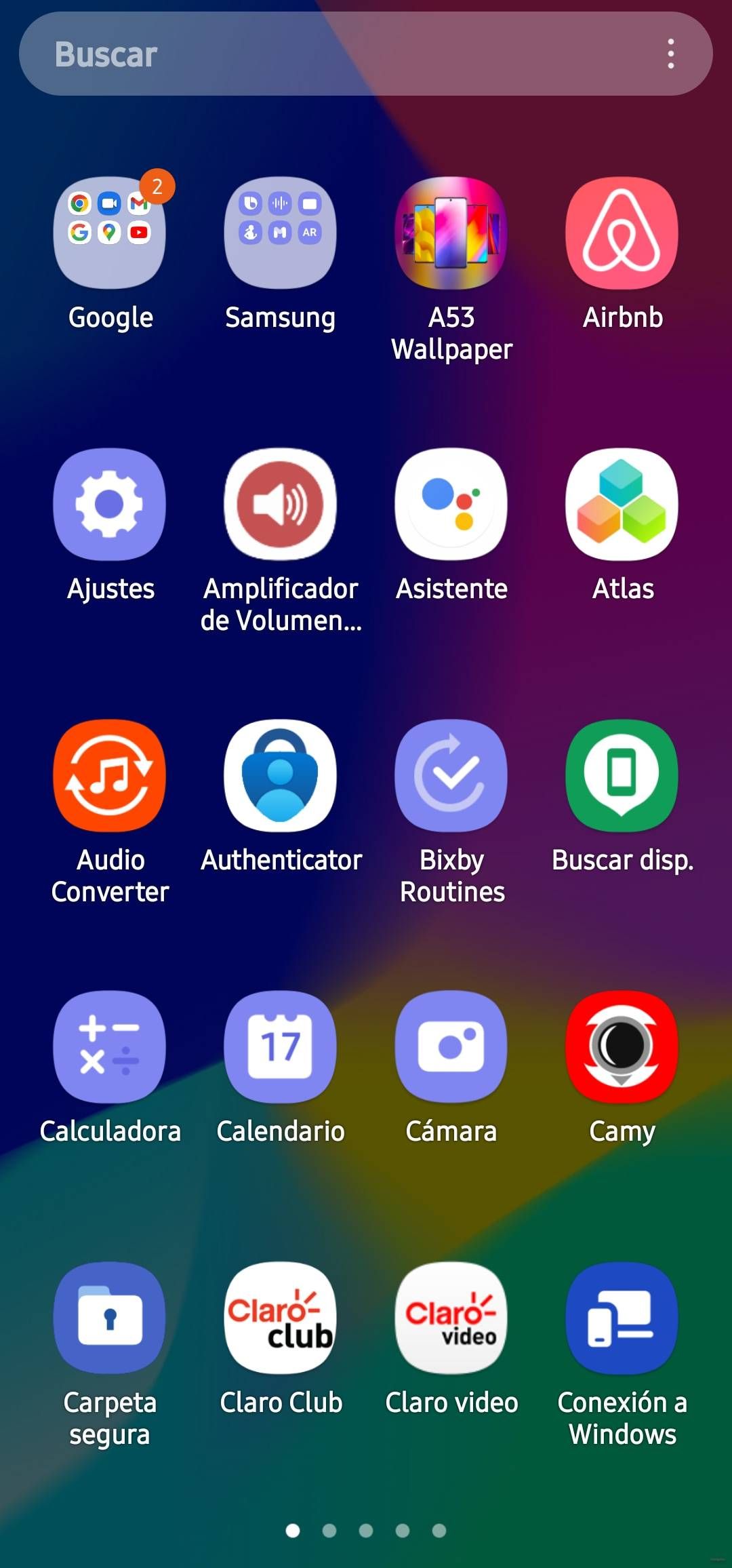 Wallpaper and Color Palette Samsung Members