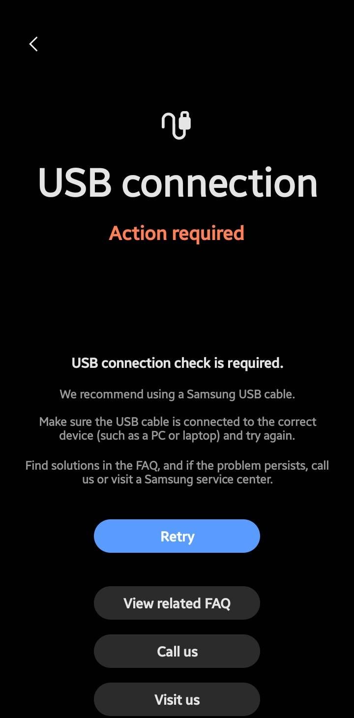 USB Port Samsung Galaxy S21 Ultra 512 GB Problem - Samsung Members