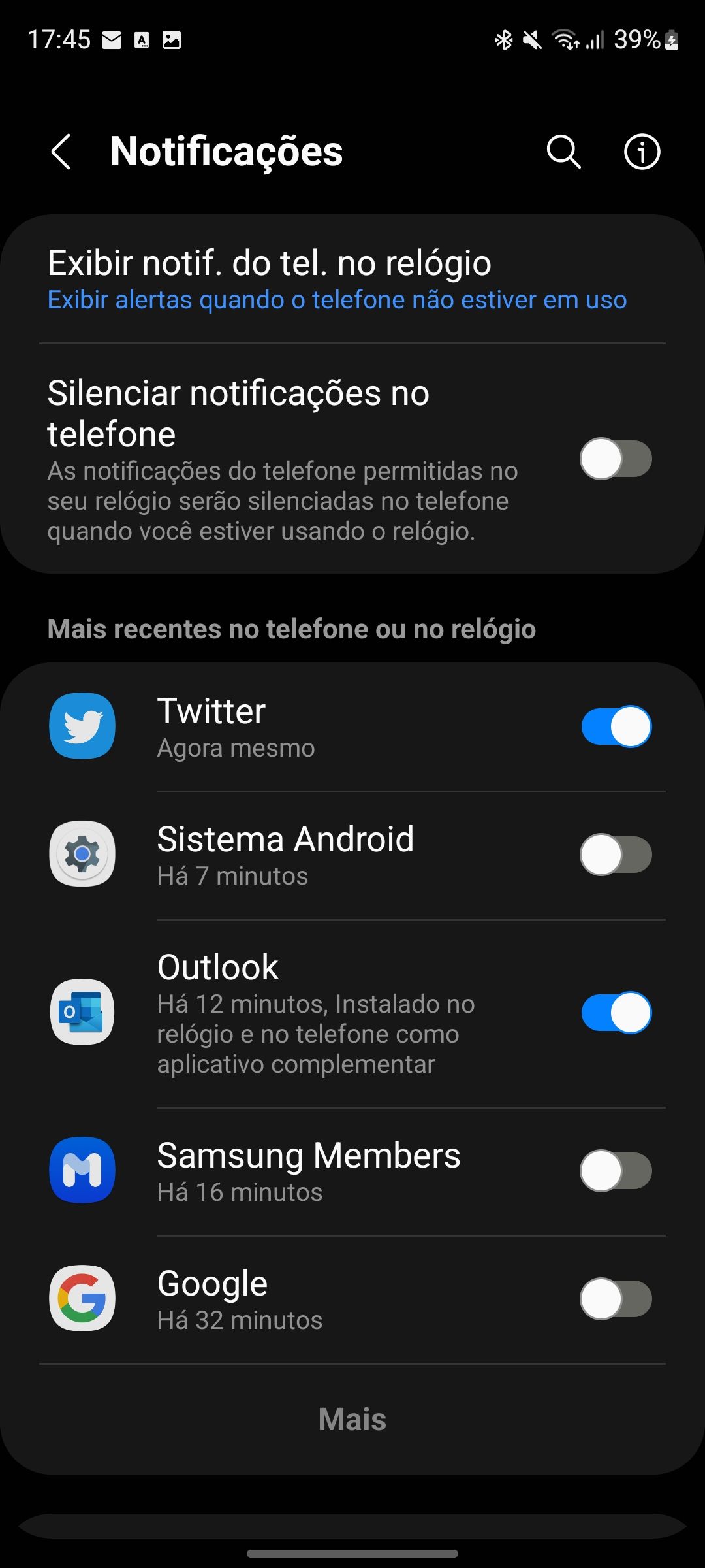 Galaxy watch 4 não conecta remotamente Samsung Members