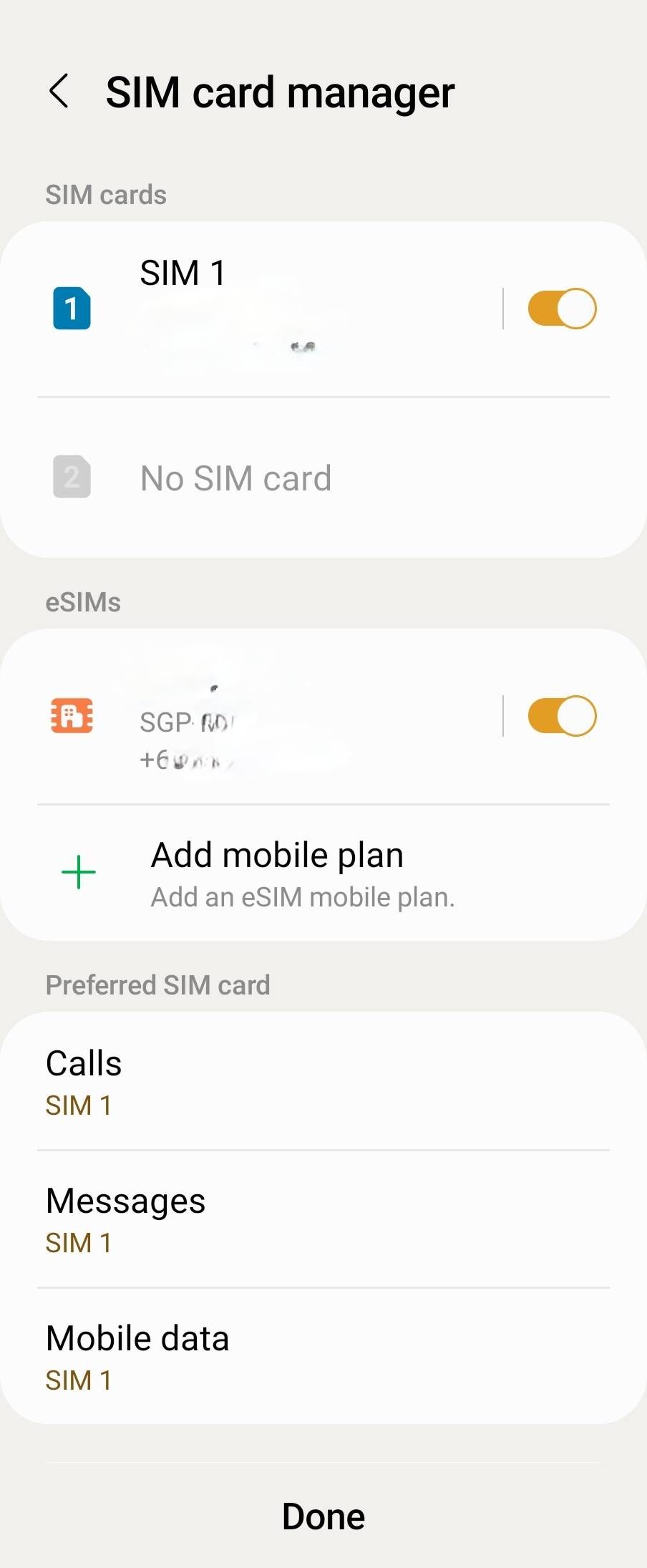Solved Dual sim issues Fold 4 data switching and messag... Samsung