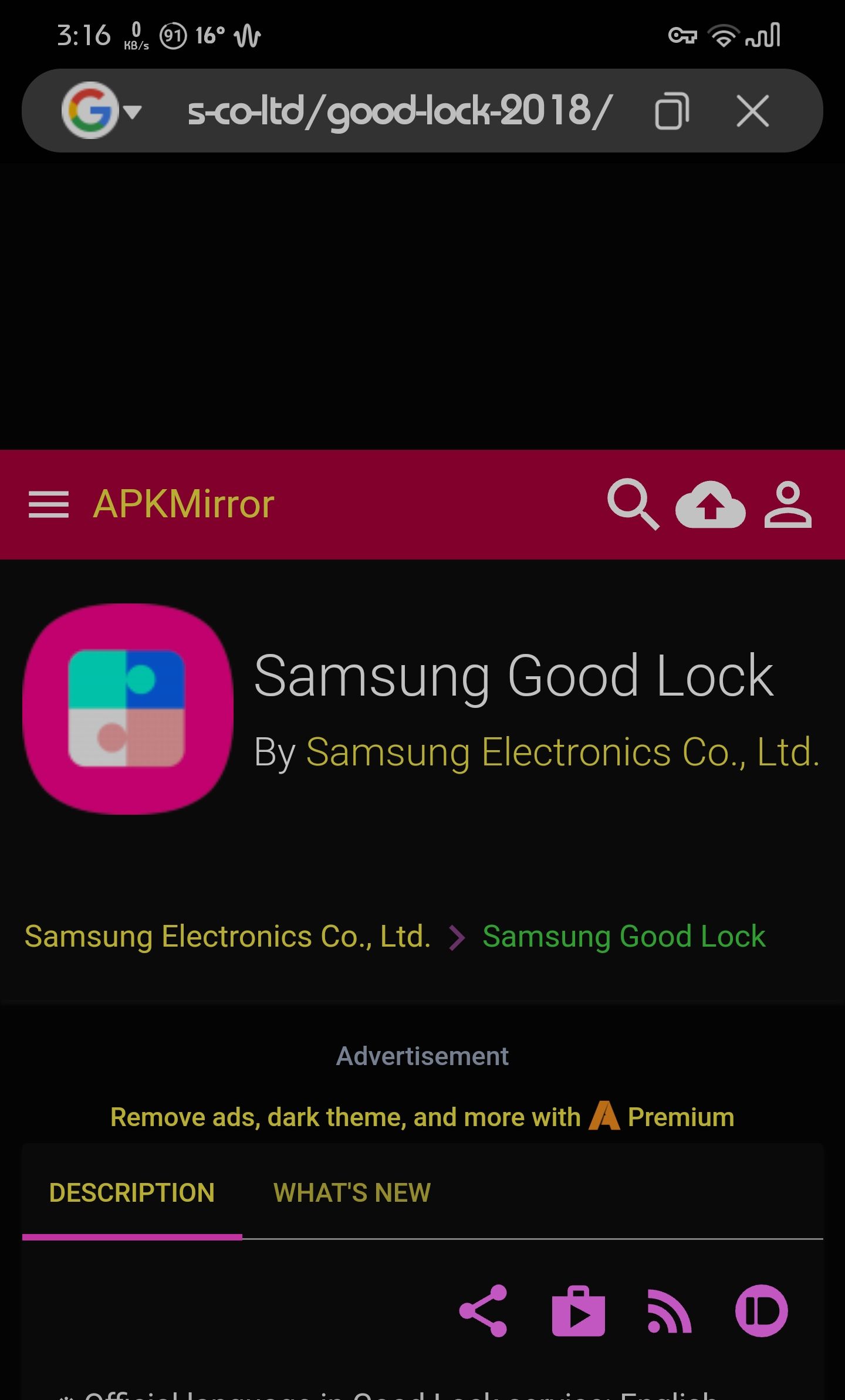 Solved: Good Lock - Samsung Members