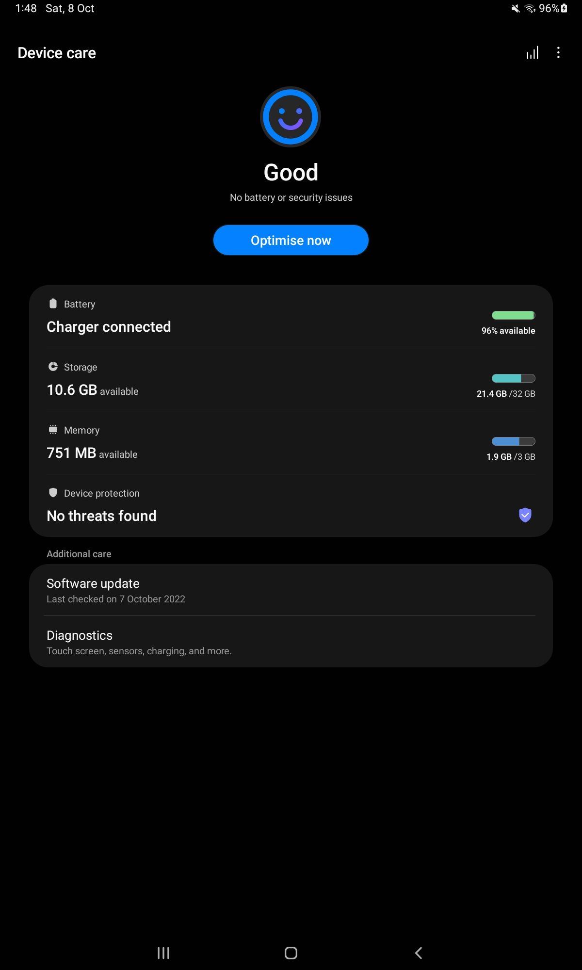 Fortnite with RAM Plus on the galaxy tab A7! Samsung Members