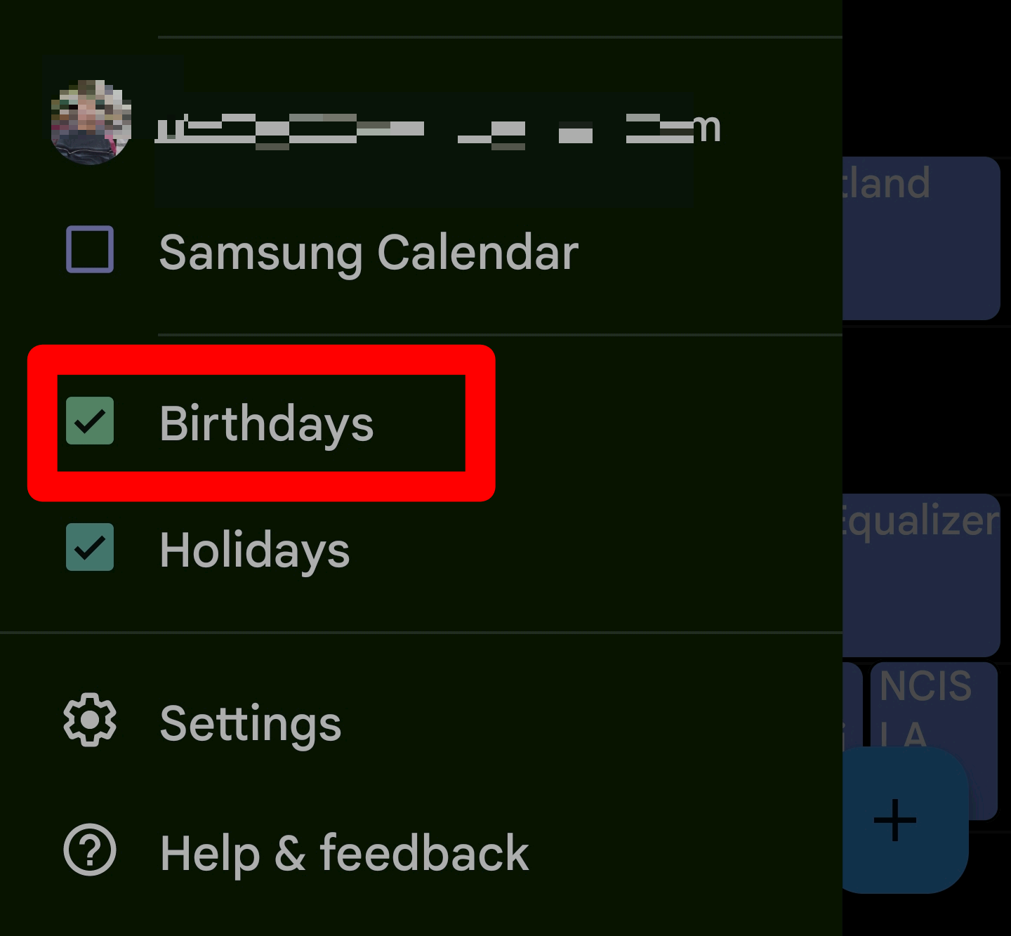 My Calendar doesn't show birthdays - Samsung Members