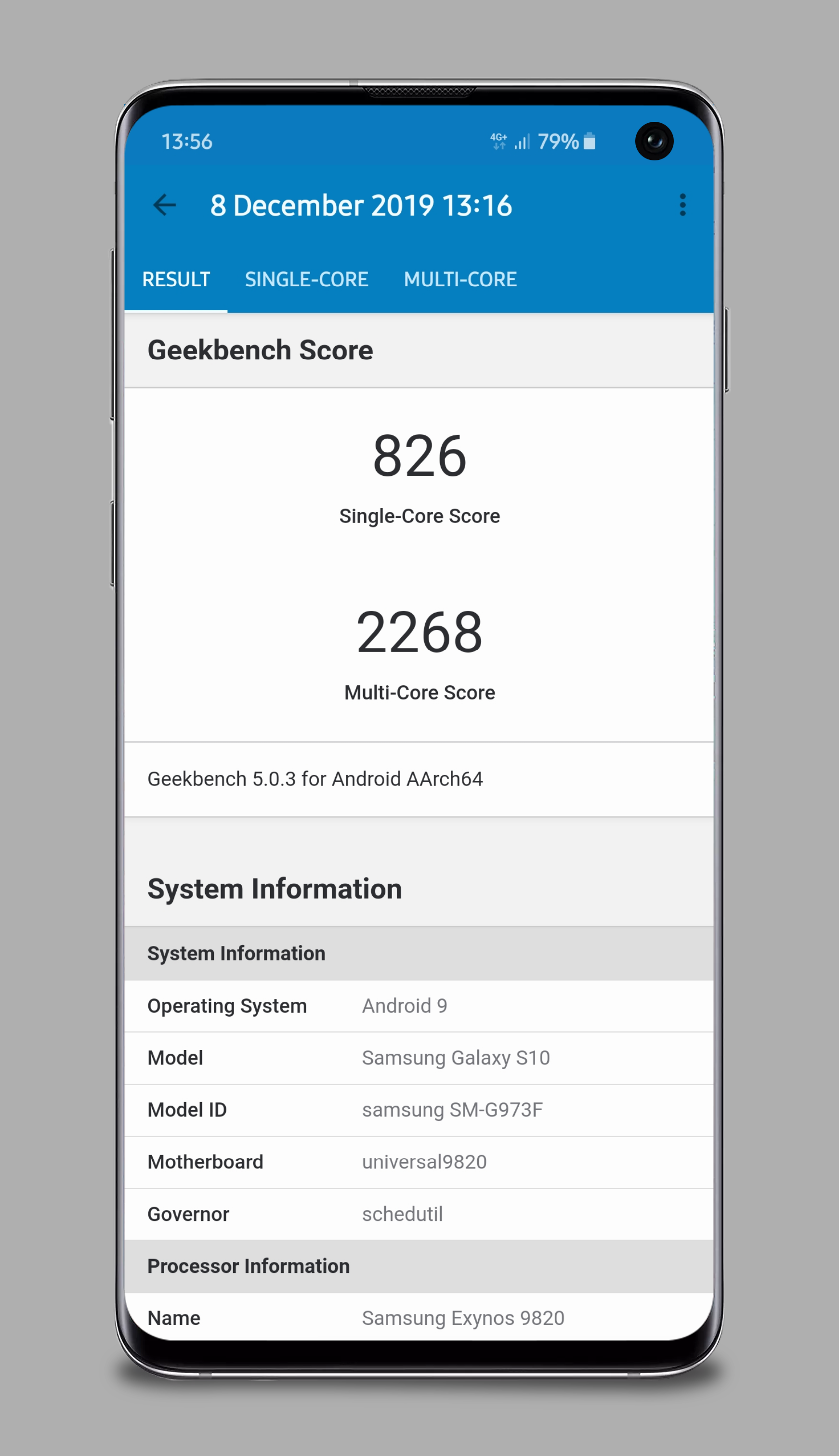 Geekbench 5] Pushed my phone over the limit! - Samsung Members