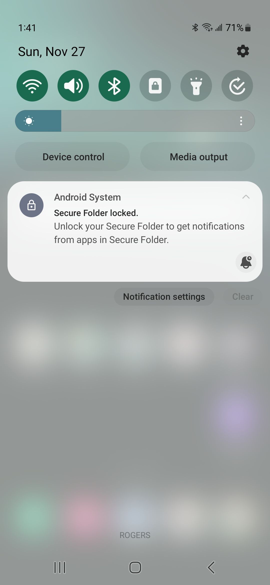 Secure Folder Locked notification - Samsung Members