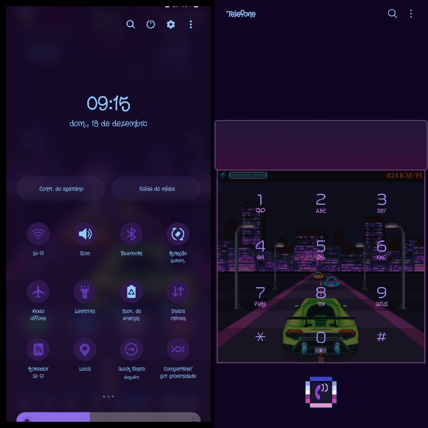 PERSONALIZAÇÃO RETRO RACING GAME - Samsung Members
