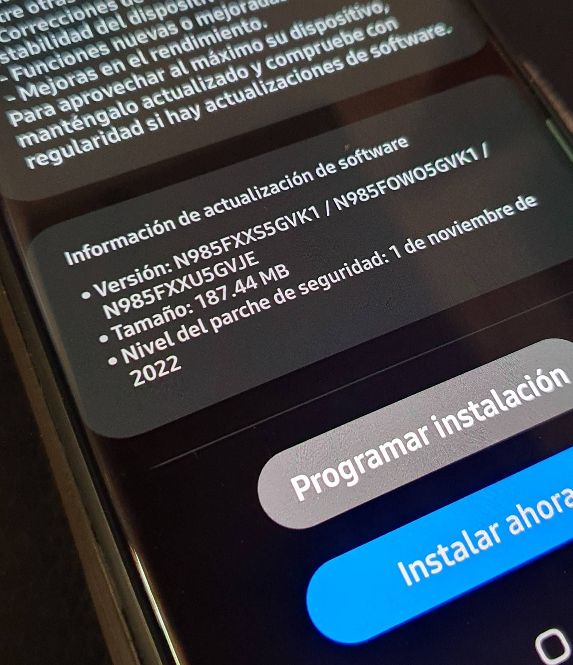 actualizar samsung note 9 a android 13