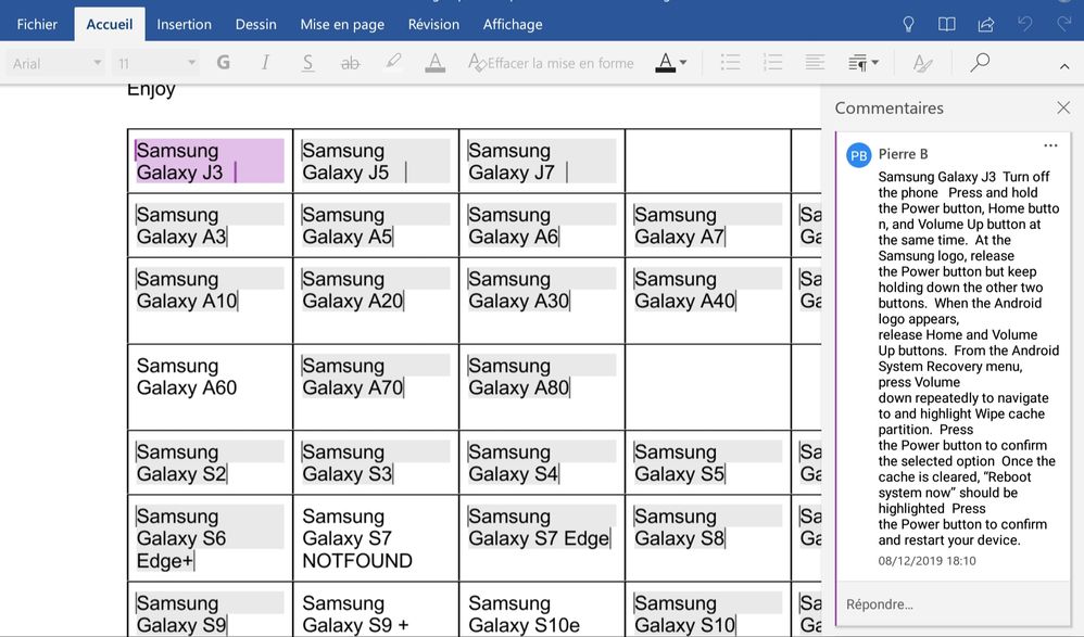 Wipe cache partition for all devices