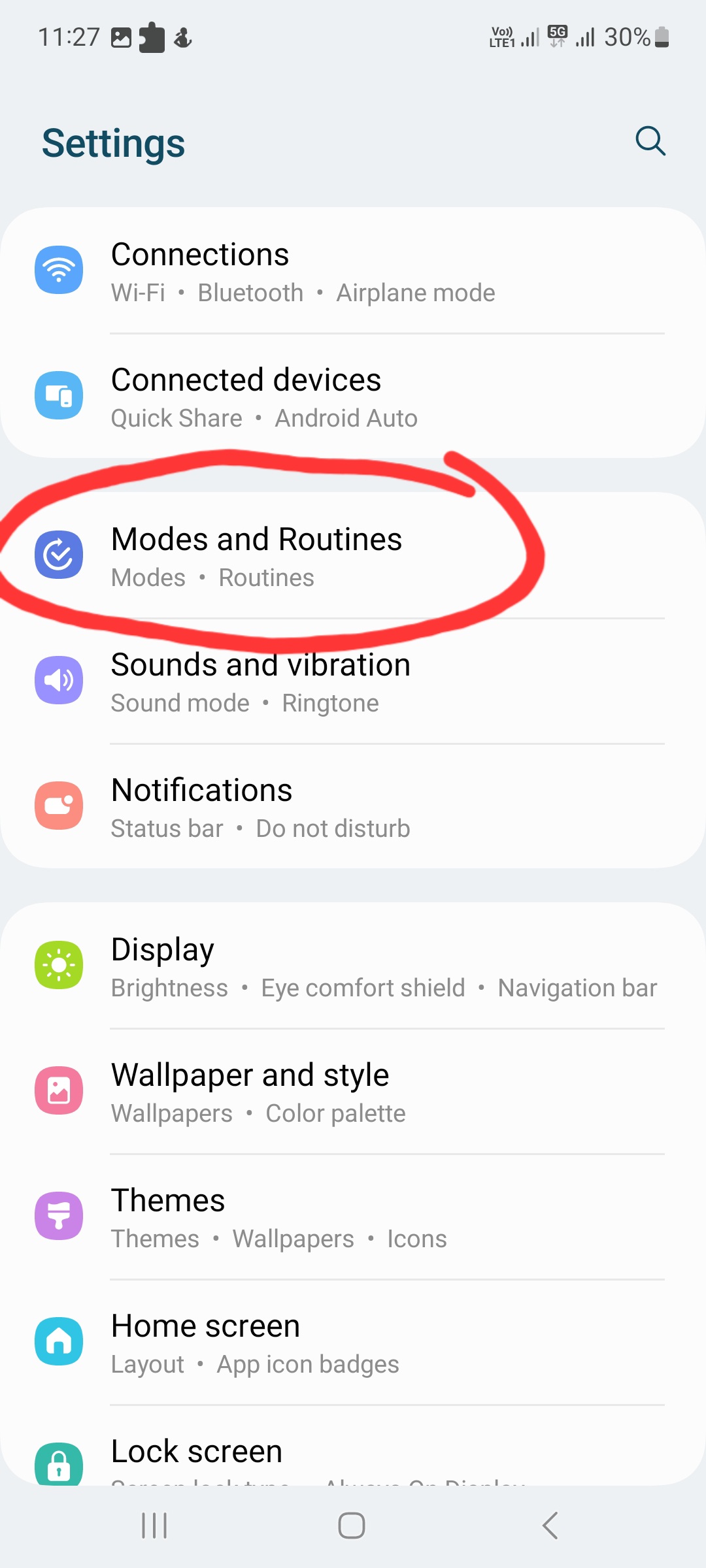 bedtime mode on samsung phone