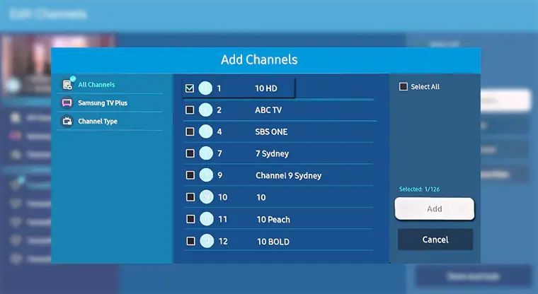 Create a Favourite Channels List on your Samsung T... - Samsung Members