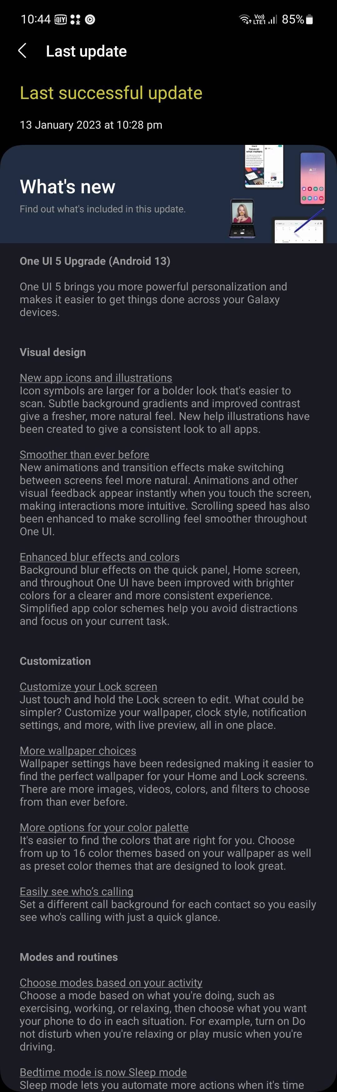 GALAXY A51 LATEST SOFTWARE UPDATE visual data 3