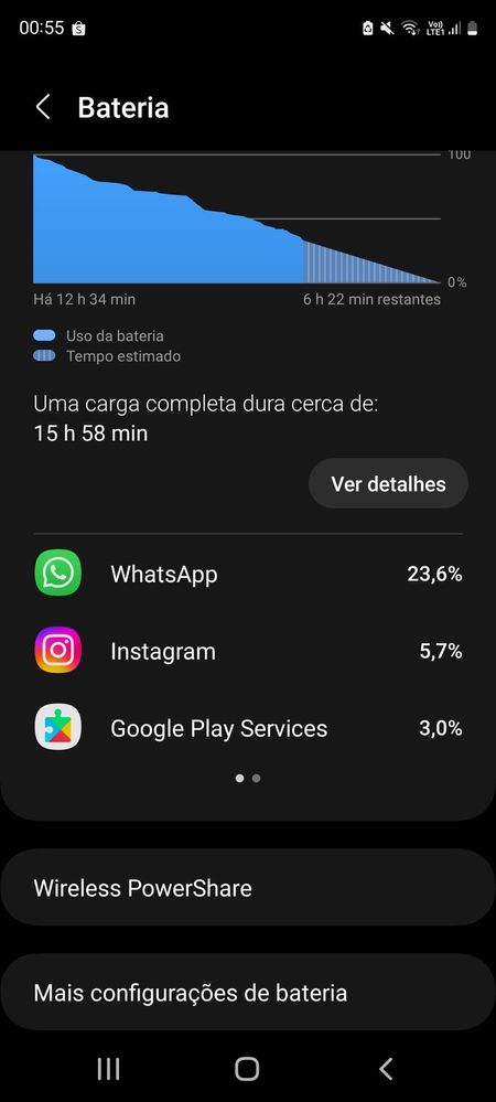 WhatsApp consumindo muita bateria - Samsung Members