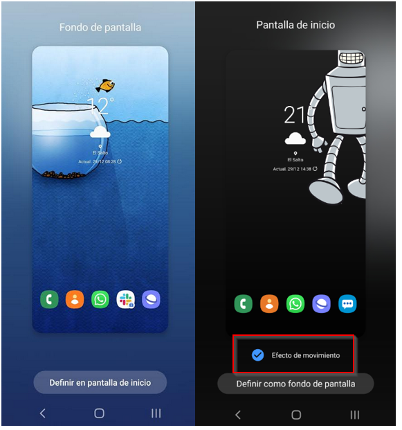 S10+ Fondo de pantalla con efecto de movimiento en... - Samsung Members