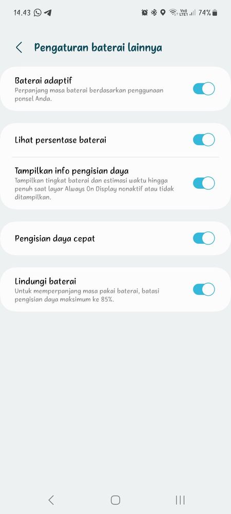 Tentang Pengisian Maksimum 85% - Samsung Members