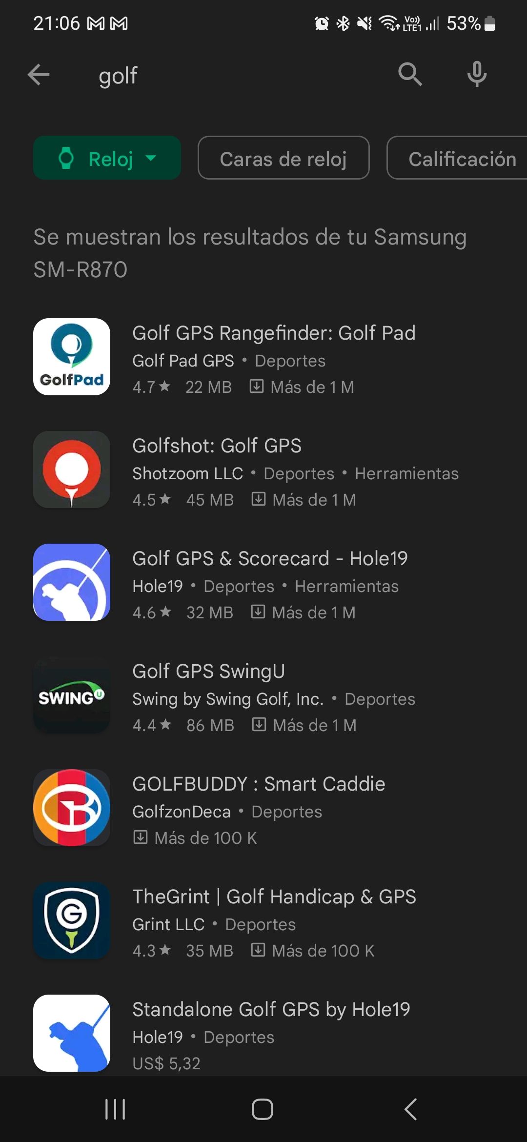 Galaxy watch 5 golf Samsung Members
