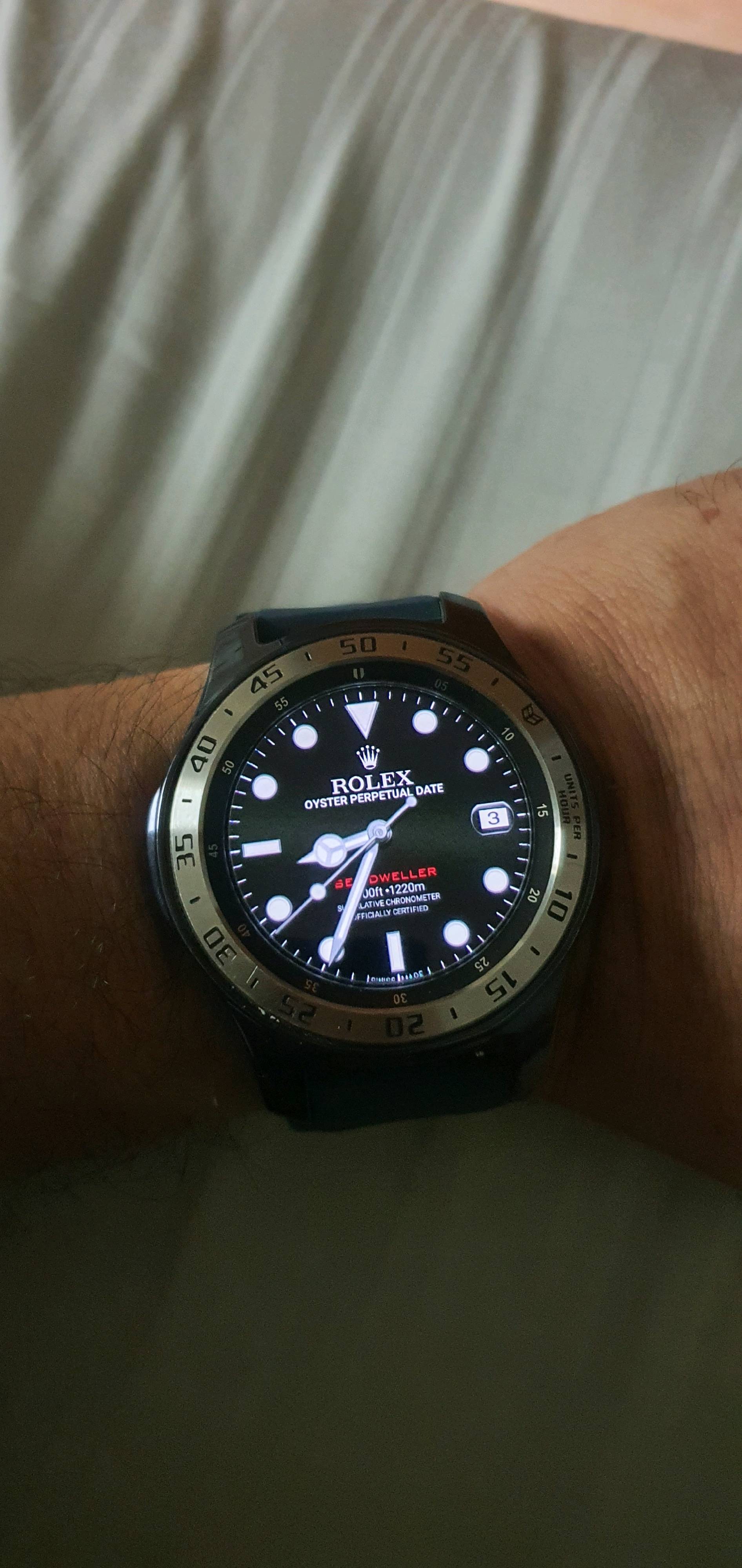 rolex face for gear s3