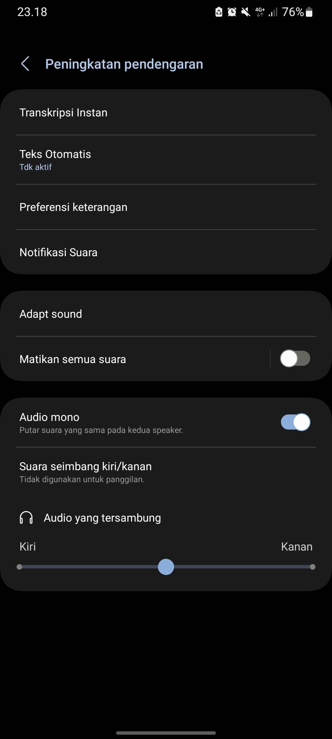 Masalah di audio jack Samsung Members