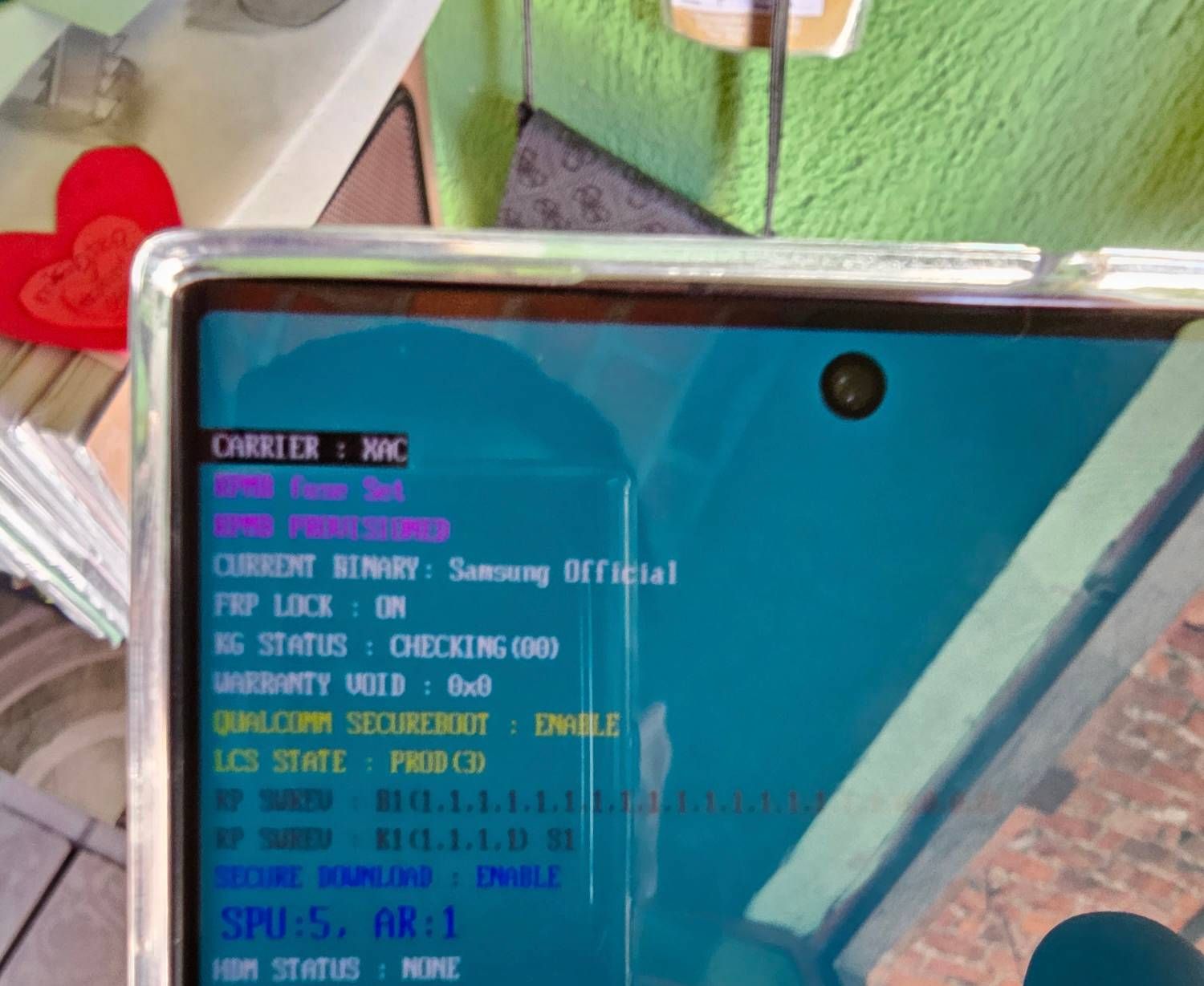 REBloqueo KG LOCKED Samsung Members