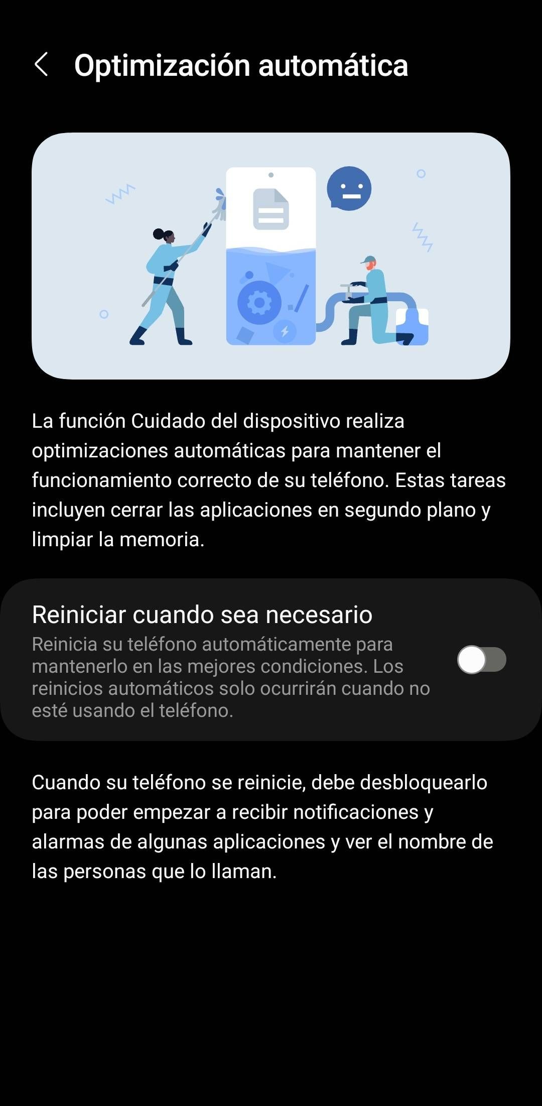 Solucionado: Rutina reiniciar el teléfono - Samsung Members