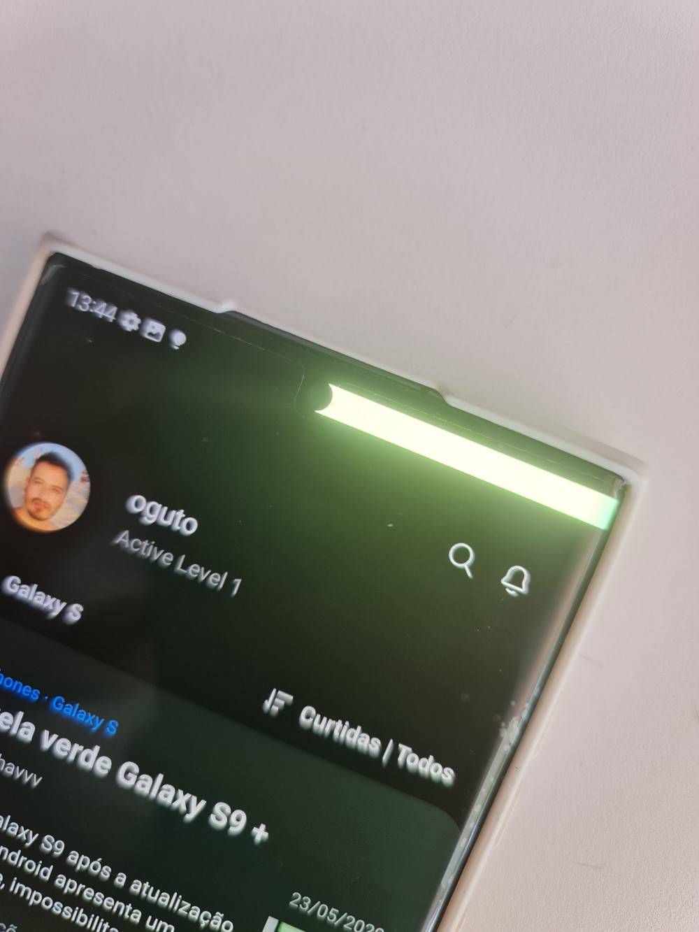 Bug Tela S22 ULTRA Patch Março - Samsung Members