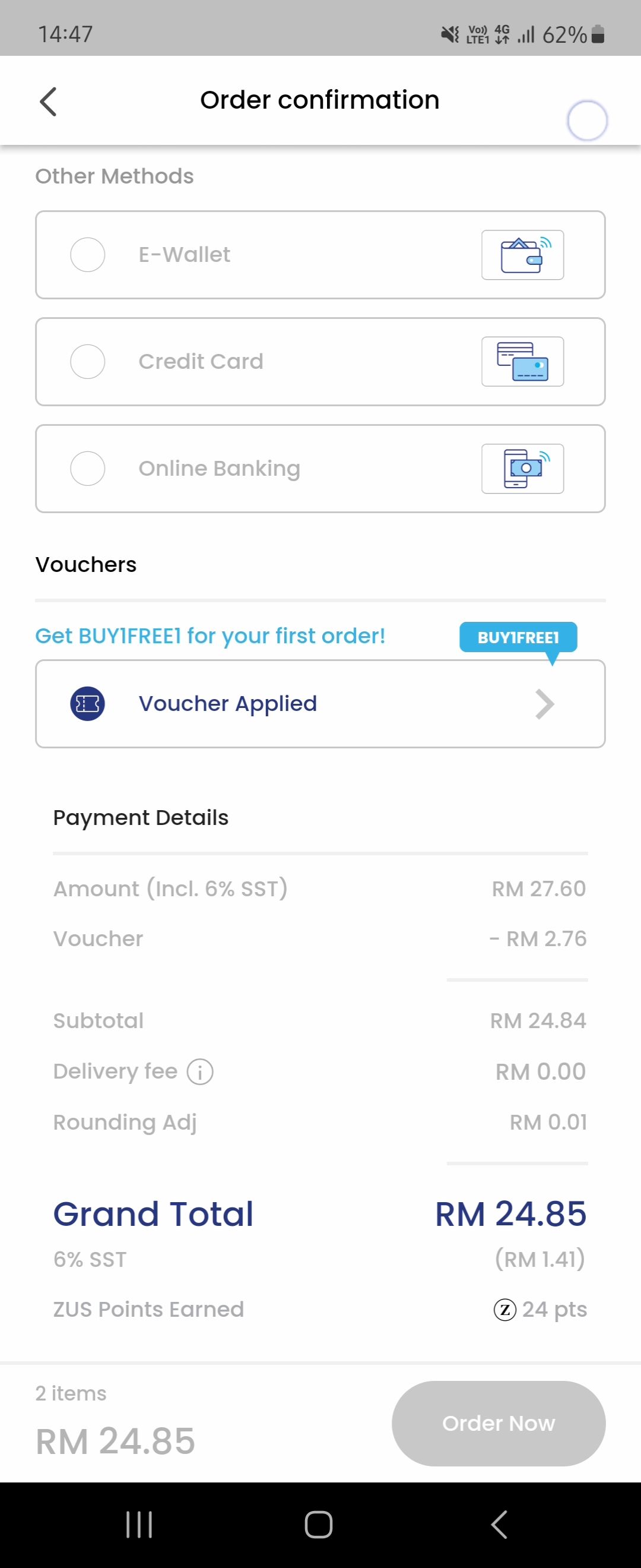 Invalid Zus Coffee Voucher - Page 2 - Samsung Members