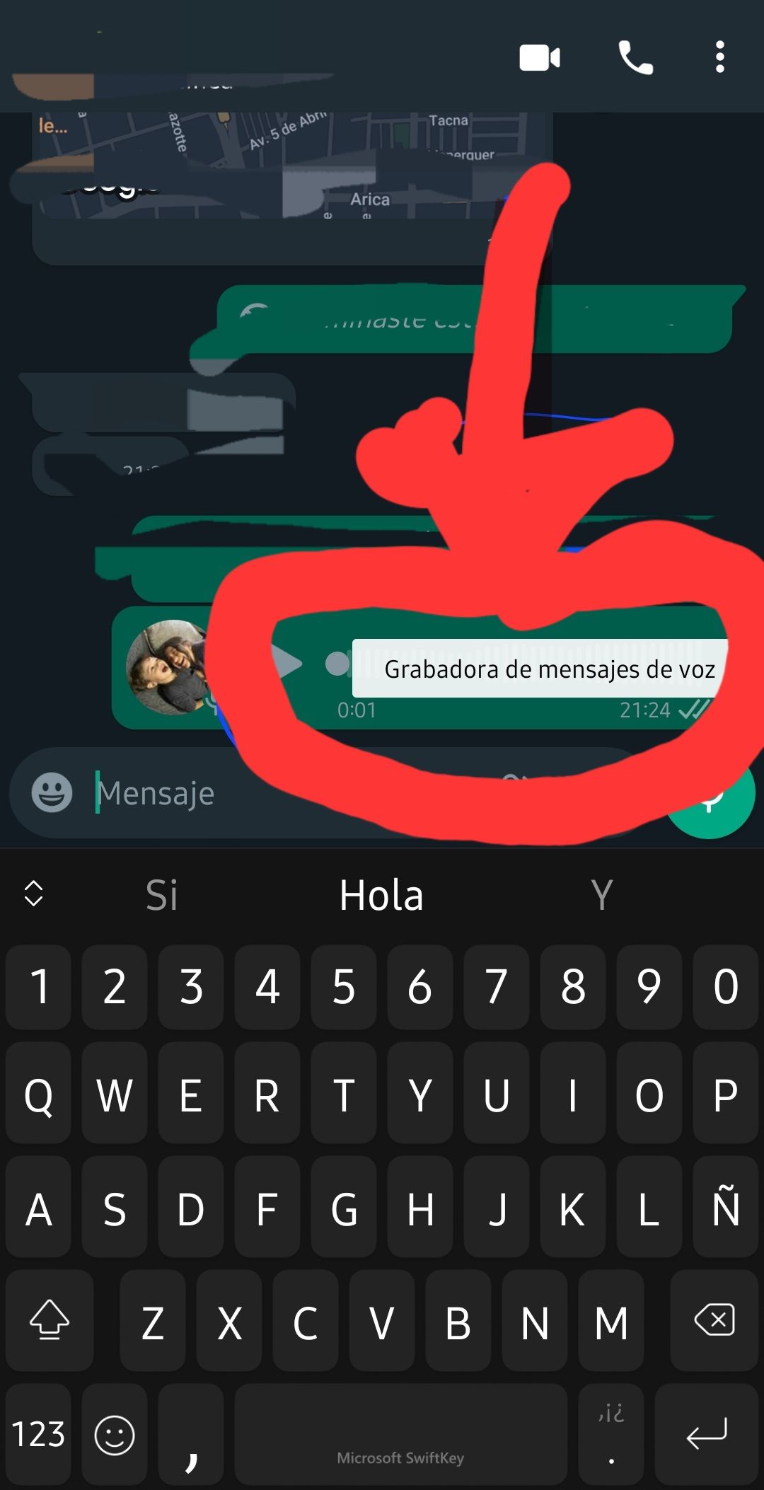 COMO ELIMINAR ESTE MSJE AL GRABAR MSJES DE VOZ Samsung Members