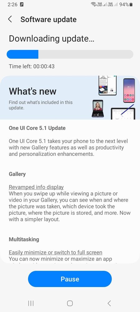 Galaxy A03 One UI Core 5.1 update - Samsung Members