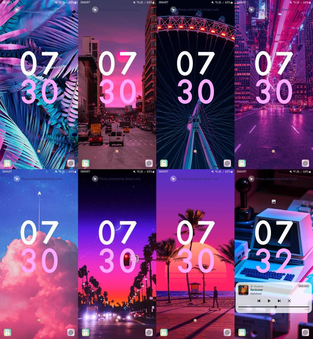 Google Pixelinspired Lock Screen Clock (Powered b... Samsung Members