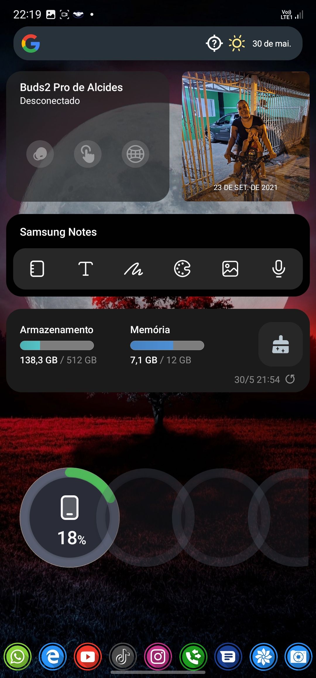 Widget de bateria no Nova Launcher Página 2 Samsung Members