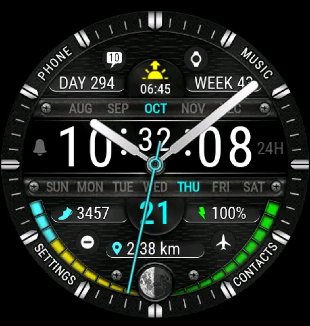 Watch Face 'free' para SmartWatch Samsung Members