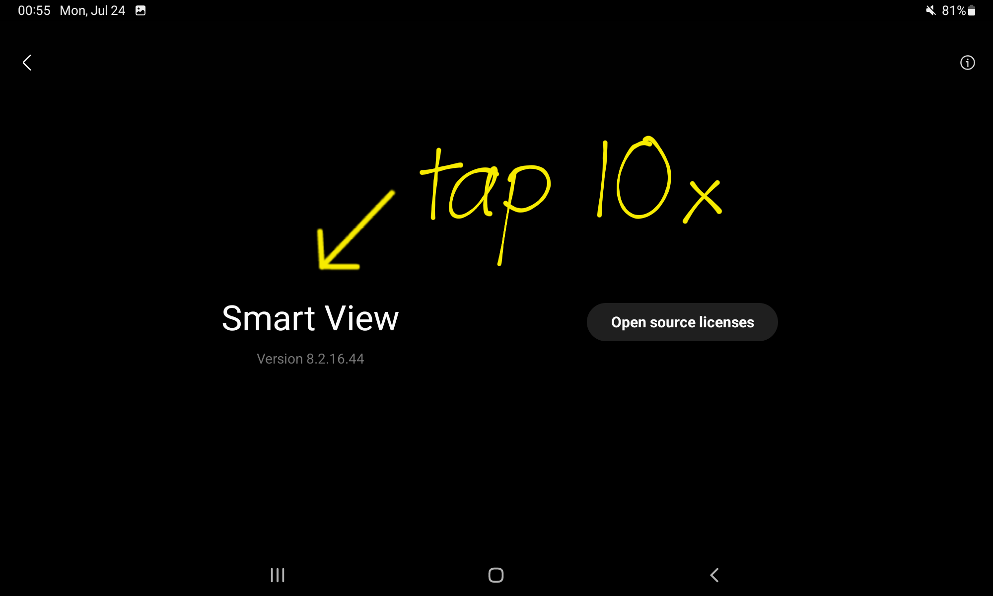 Hidden Secret Second Screen Feature Samsung Members