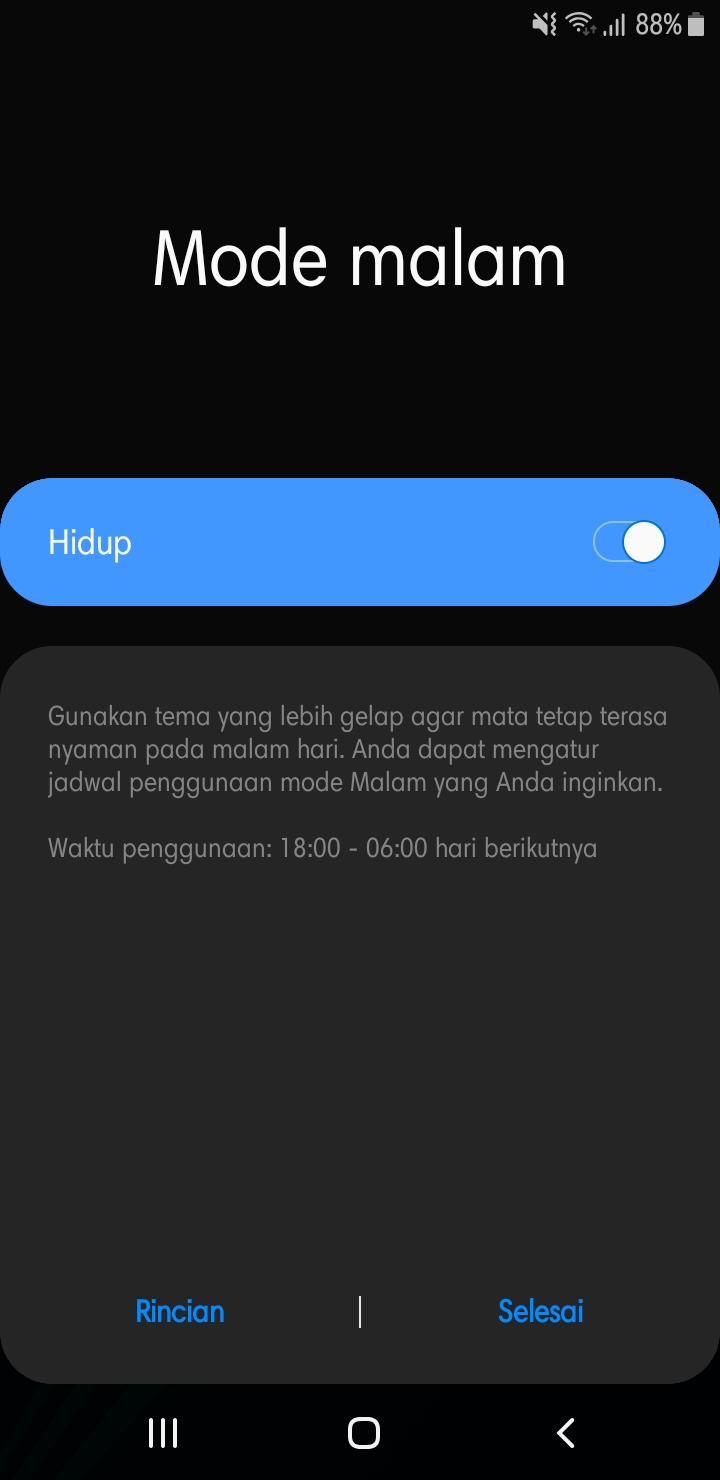 dark mode Samsung Members