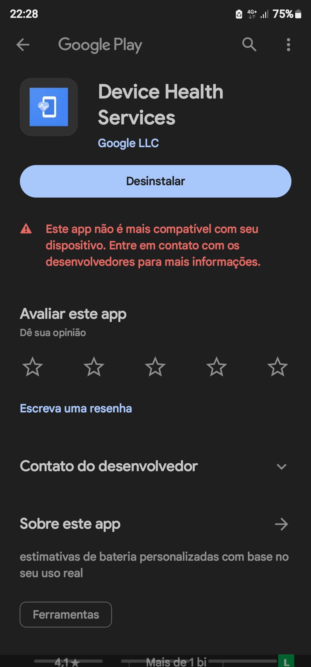 Solucionado Device Health Services Samsung Members