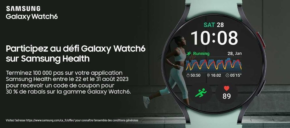 Join the Galaxy Watch6 Health Challenge Samsung Members