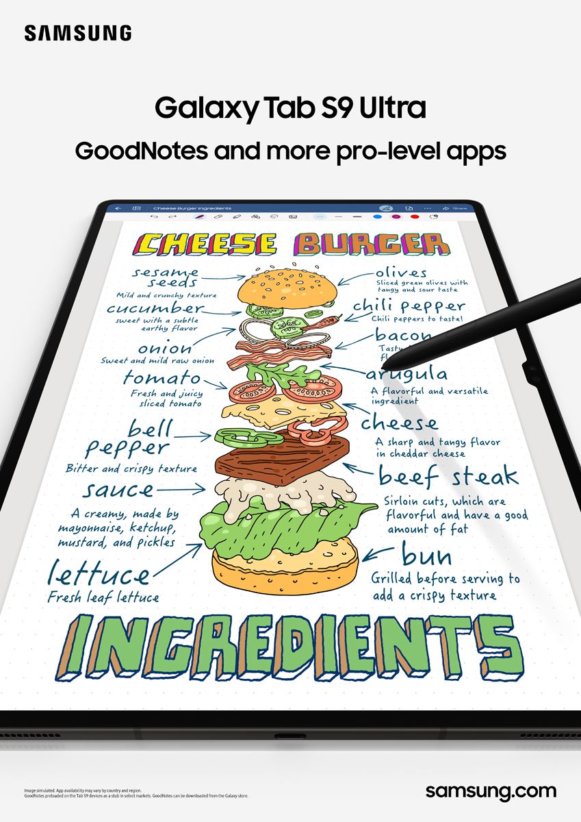 Galaxy Tab S9 Series: How to use GoodNotes , Samsu... - Samsung Members