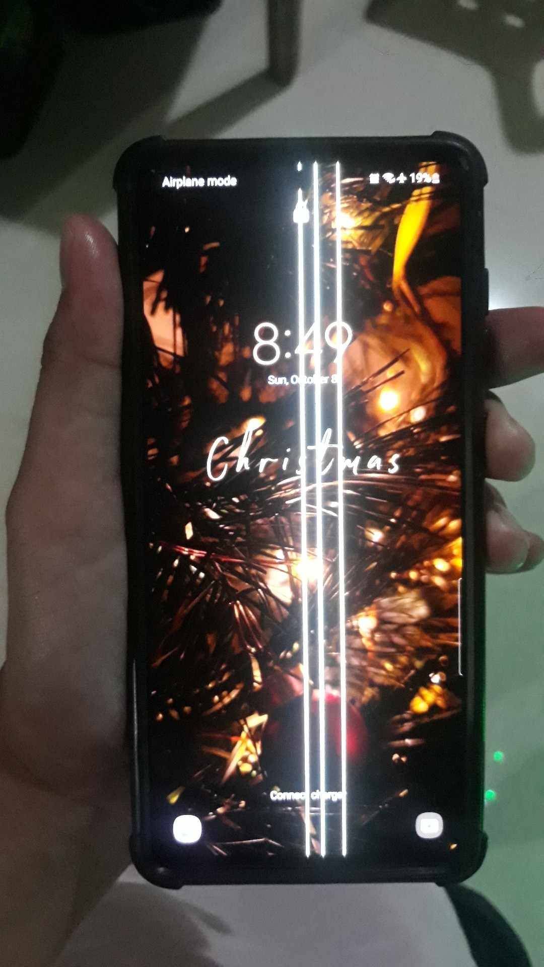 samsung a71 screen color problem