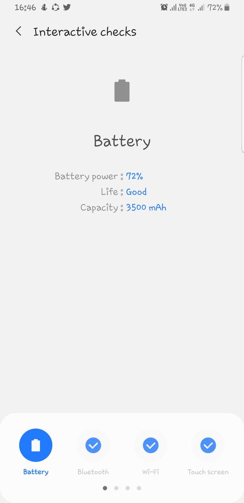 battery status - Samsung Members