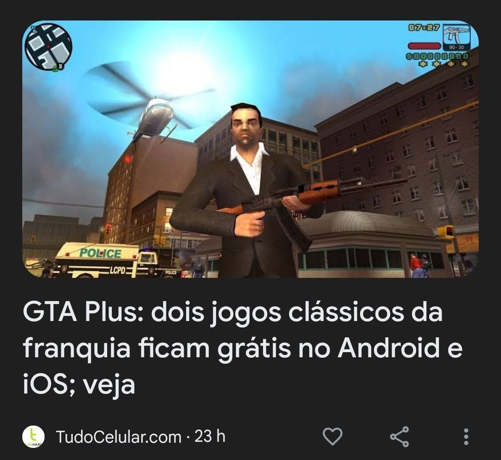 Os melhores jogos como GTA no Android