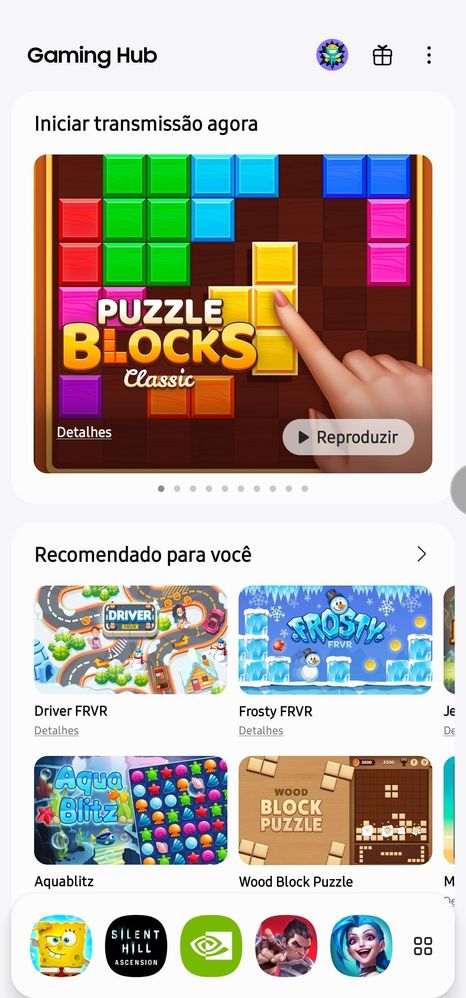 Jogos em nuvem - Samsung Members