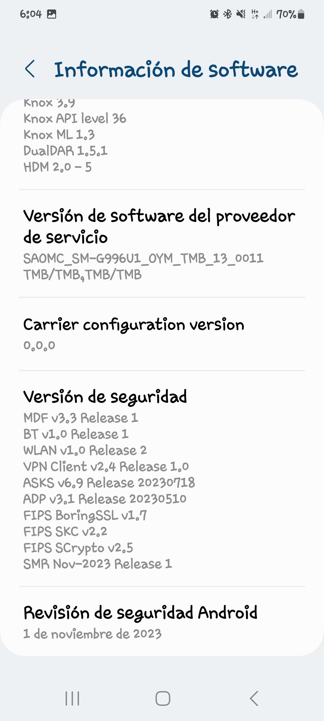 Lista de siglas CSC - Samsung Members