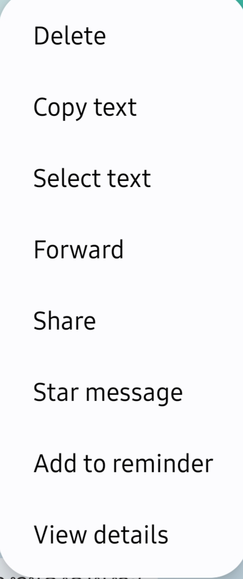Samsung message RCS chats - Samsung Members