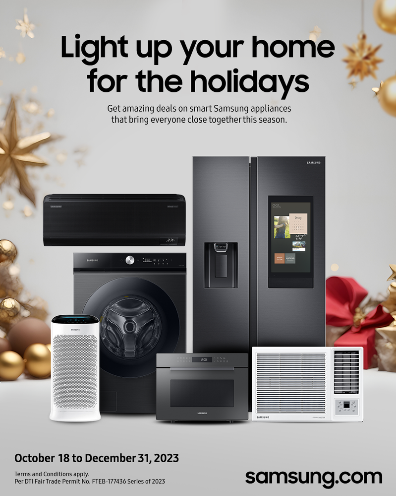 LAST CHANCE to grab some merry deals on Samsung. Samsung Members