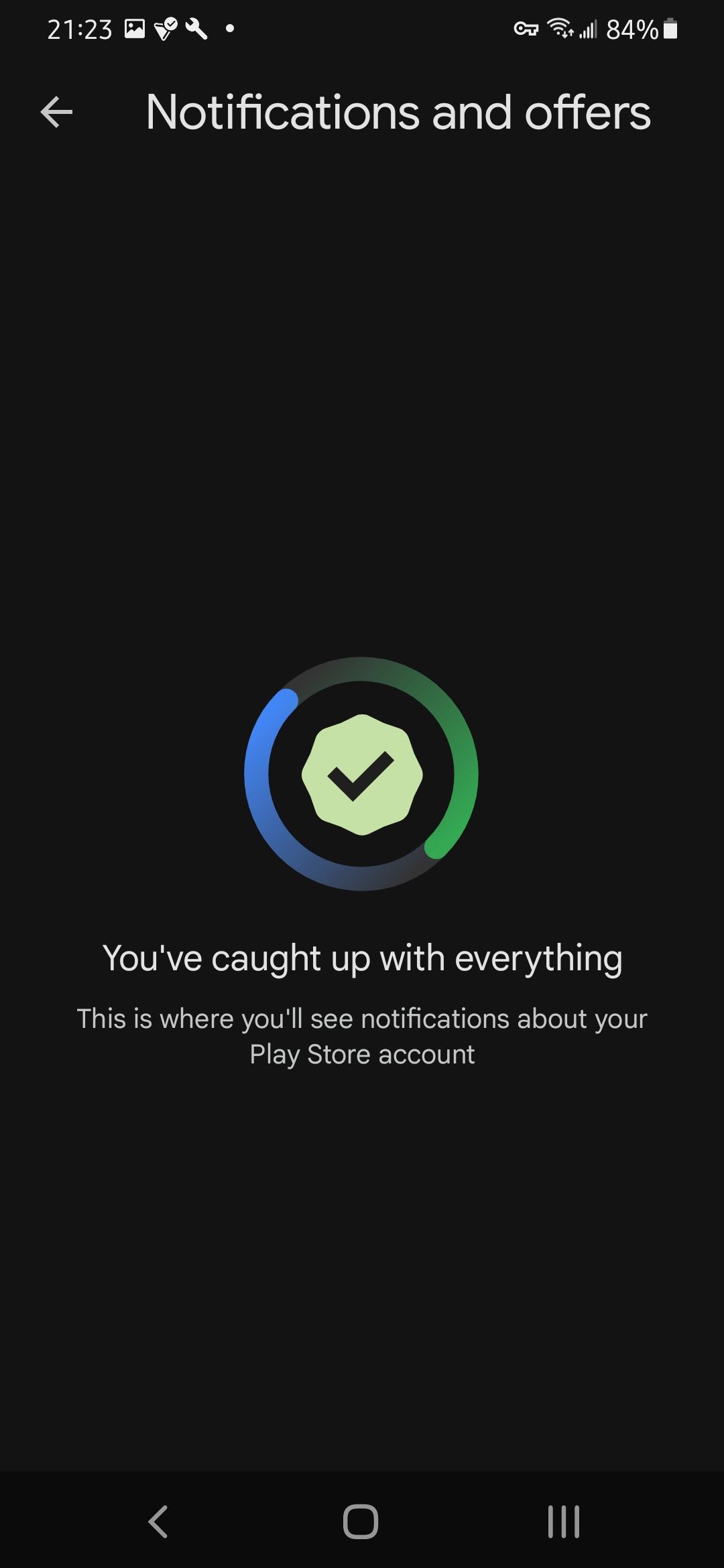 Google play store notification Samsung Members