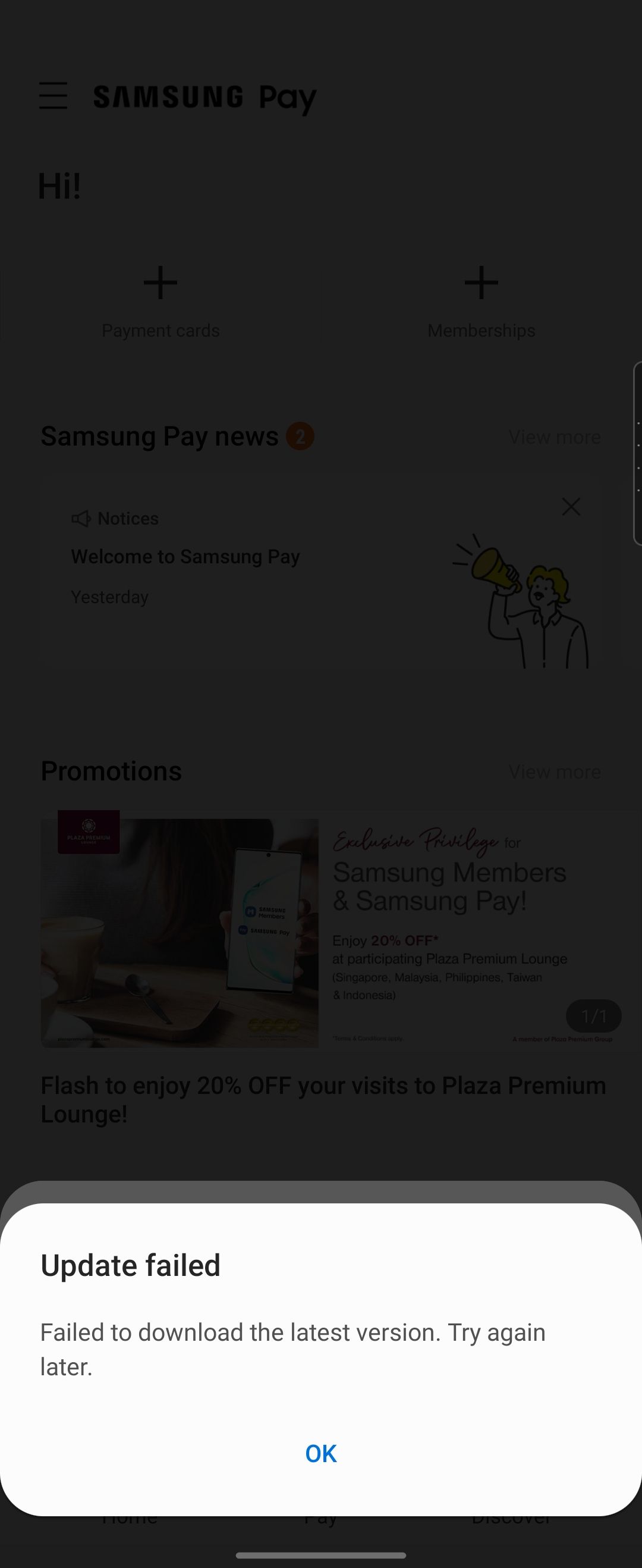Samsung Pay not working - Page 2 - Samsung Members