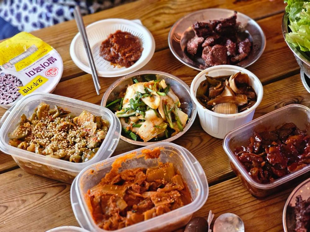 캠핑~ 고기 굽고 마시고~ - Samsung Members 캠핑~ 고기 굽고 마시고~